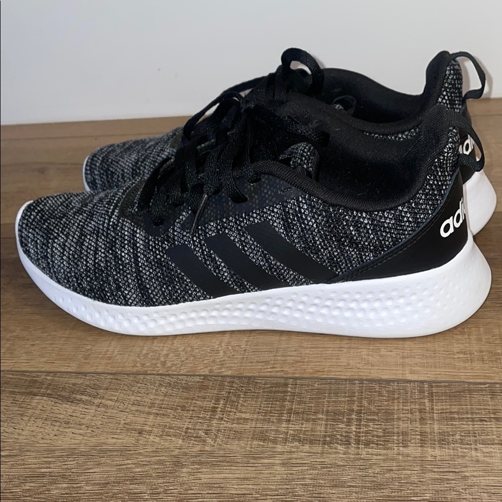Adidas Black and White Sneakers